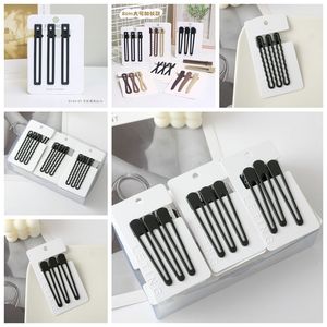 Duckbill Hair <b>Clip</b> 8 Cm Metal Black Simple Versatile For Women Daily Use - Product Image 1