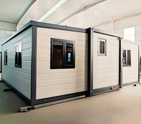 Bureau de chantier modulaire, bureau préfabriqué intégré en conteneur pour projet de construction