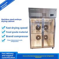 Armoire de séchage intelligente en acier inoxydable pour canard rôti avec lumière LED Remise d'usine pour barbecue boutique embryon réfrigéré