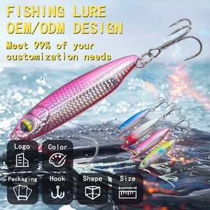 Nhân tạo Mồi Câu Cá chì kim loại Jig 60 gram 10g-25g nước mặn Mồi Câu Cá chậm Pitch jigs câu cá Jig cho câu cá - Product Image 2