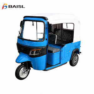 Tricycle électrique entièrement fermé, <span class=keywords><strong>taxi</strong></span> 4 places, 1000W 60V, tricycle électrique à 3 roues pour adultes, Tuk Tuk - Product Image 1
