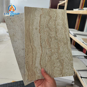 Pierre artificielle en argile modifiée pour revêtements muraux extérieurs, carreaux flexibles en travertin, panneaux muraux pliables - Product Image 2