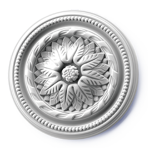 Rosette de <span class=keywords><strong>plafond</strong></span> ronde en polyuréthane Pu insonorisée anti-décoloration pour la décoration de <span class=keywords><strong>plafond</strong></span> Commandes en gros au prix de gros d'usine - Product Image 3