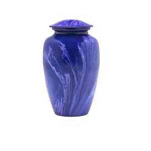 Decorative Cremation Urn <b>Memorial</b> Ash Urn Elegant Keepsake Urn for Funeral Remembrance and Home <b>Memorial</b> Display - Product Image 1