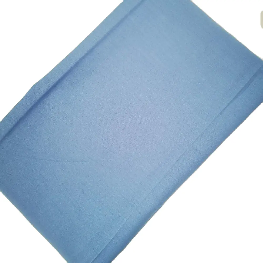 Vật Liệu Dệt May TC 80/20 Polycotton Pha Trộn Nhuộm Poplin Vải 133*72 Đồng Phục Trường Học Áo Sơ Mi Nam Và Dệt Của