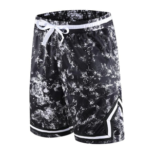 Groothandel Fabriek 100% Polyester Gesublimeerde Ademend Snel Droogende Streetwear Training Dubbele Mesh Basketbalshorts - Product Image 4