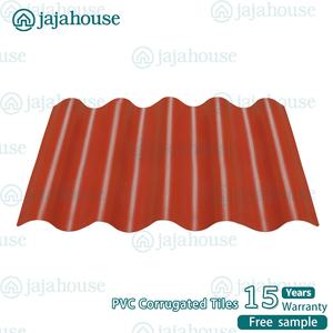 Yalıtımlı çatı panelleri plastik levhalar su yalıtım dalga çatı izolasyon oluklu PVC çatı fayansları - Product Image 2