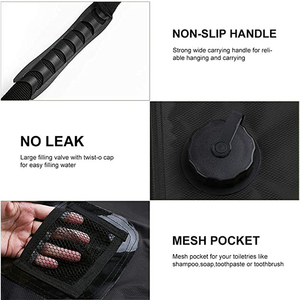 5 Gal Chauffage <span class=keywords><strong>Solaire</strong></span> Camping <span class=keywords><strong>Douche</strong></span> Sac Compact Camping <span class=keywords><strong>Douche</strong></span> pour Camping Randonnée - Product Image 3