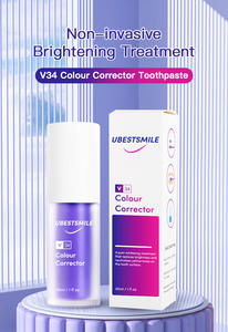 V34 Adult Chemical Teeth Whitening Colour Corrector Best-Selling <strong>Purple</strong> Oral Care Removes Yellow Stains Eliminate Bad Breath - Product Image 3