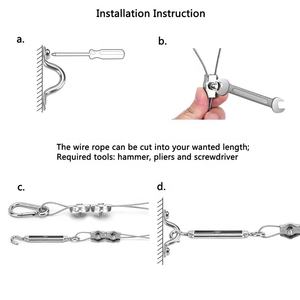Kits de plafonnier suspendu en acier inoxydable pour usage extérieur - Product Image 5
