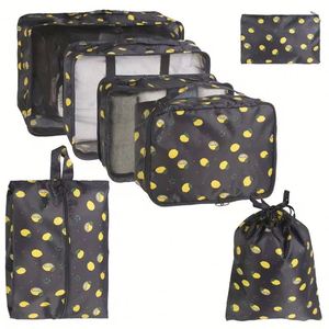 Set Breathable Mesh Premium <b>Storage</b> Bags for Travel Essentials - Product Image 5