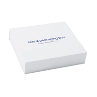 Boîtes d'emballage d'expédition pour laboratoire dentaire avec impression de logo personnalisé, emballage orthodontique, boîte d'aligneur dentaire