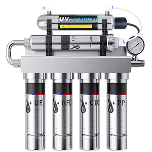 Sistema <span class=keywords><strong>De</strong></span> <span class=keywords><strong>Agua</strong></span> <span class=keywords><strong>Para</strong></span> Cocina Doméstica Purificador <span class=keywords><strong>De</strong></span> <span class=keywords><strong>Agua</strong></span> 5 Etapas Bajo Fregadero UF <span class=keywords><strong>De</strong></span> Acero Inoxidable 304 Con Filtro <span class=keywords><strong>De</strong></span> <span class=keywords><strong>Agua</strong></span> UV <span class=keywords><strong>Para</strong></span> <span class=keywords><strong>El</strong></span> <span class=keywords><strong>Hogar</strong></span> - Product Image 1