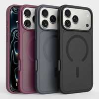 Prix d'usine pour coque de téléphone iPhone 18 17 Pro Max avec support magnétique hybride TPU PC, dos mat, accessoires, produits tendance en gros