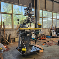 China Fabrik X6330 Universal-Fräsmaschine Manuelle Vertikal-Horizontal-Revolverfräsmaschine mit DRO 220V/380V