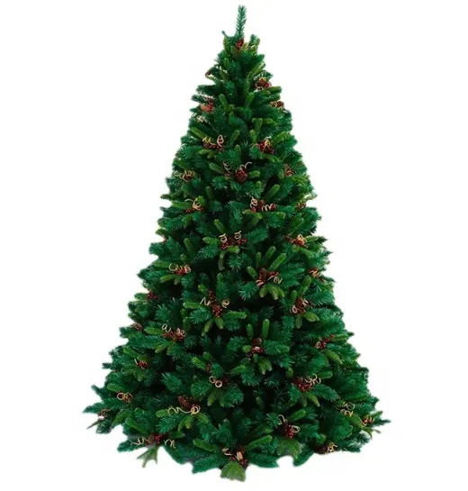 7.5 Green Slim Artificial Led Christmas Tree