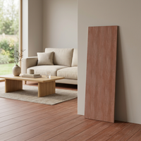 Film de revêtement de sol en PVC imperméable de 0,07 mm, couche d'usure personnalisable, motif grain de bois et pierre pour la décoration intérieure des sols et des meubles