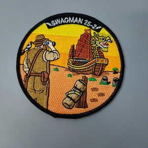 무료 디자인 맞춤 자수 패치 도매 고품질 셔닐 아이언온 맞춤 3D 퍼프 자수 패치 - Product Image 2