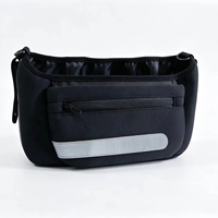 Sac Organisateur Universel pour Poussette Bébé en Polyester OEM avec Poche Zippée Amovible de Haute Qualité