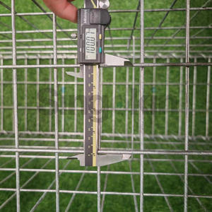 Gabion carré galvanisé de haute qualité 2*1*1m, panneau de clôture en treillis métallique - Product Image 5