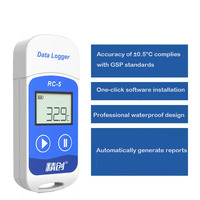 Elitech RC-5 Enregistreur de données de température avec export PDF pour la chaîne du froid, la réfrigération, l'élevage et les serres