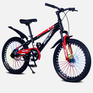 Vélos de montagne pour enfants 18/20/<span class=keywords><strong>22</strong></span> <span class=keywords><strong>pouces</strong></span>, vélos à pédales pour garçons et filles, vélo avec fourche à suspension avant pour enfants - Product Image 3