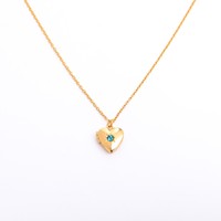 Collier médaillon personnalisé avec photo, signe astrologique et pierre de naissance, album photo cœur d'amour, bijoux minimalistes