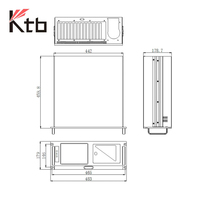 Boîtier 19 pouces 4U pour PC industriel à montage en rack |   Ordinateur de contrôle industriel monté en rack de 12e, 13e, 14e génération I3 I5 I7 I9
