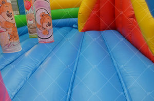 Toboggan gonflable pour enfants, unité de jeu gonflable imprimée ours, bâche en PVC commercial de 0,55 mm pour location de fêtes d'<span class=keywords><strong>anniversaire</strong></span> en extérieur - Product Image 6