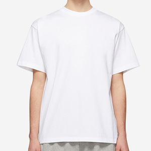 T-shirt unisexe en coton épais, coupe oversize à épaules tombantes, de haute qualité, coupe carrée, uni, vierge, pour la fabrication - Product Image 1