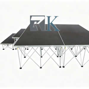 เวทีอลูมิเนียมสำหรับระบบโครงถัก พร้อมพื้นไม้อัดสำหรับงานพิธีมอบรางวัลแกรนด์กาล่า - Product Image 1