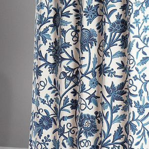 Nouveaux rideaux de fenêtre de chambre en pur coton | Fourniture en vrac de qualité supérieure du fabricant indien au prix de gros - Product Image 4