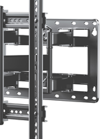 Braket Dinding TV D90 yang Dapat Dilepas, Dapat Diputar, dan Dapat Diperpanjang, Cocok untuk TV 32"-85"