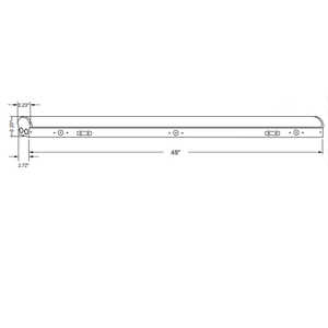 ไฟเบย์สูงเชิงเส้นสำหรับ UL & DLC ได้รับการรับรอง4แพ็ค40W 4ฟุต5200ลูเมน150W เทียบเท่า5000K สำหรับโกดัง - Product Image 3