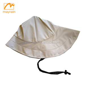 पुरुषों के वाटरप्रूफ पु मछुआरे टोपी दक्षिण 'वेस्टर रेन हैट पोंचो डिजाइन आउटडोर वर्षा - Product Image 4