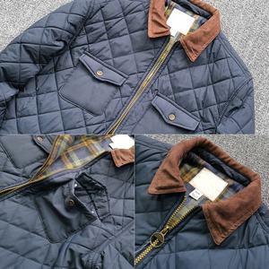 LAYENNE jaket gudang berlapis kain flanel MPV musim dingin pria kualitas tinggi jaket tipe longgar tahan air berpenutup dengan kantong - Product Image 4