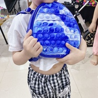 Sac à dos anti-Stress en Silicone, cabas d'école pour les tout-petits, motif bulles