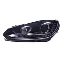Nouveaux Phares LED Srumdy pour Golf 6 2009-2013, Kit de Rétrofit/Mise à Niveau 12V 6000K