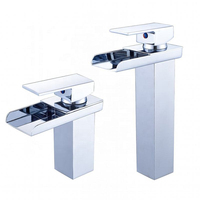 Grifo mezclador monomando de lavabo de aleación de níquel, cromo y zinc, plateado, con válvula cerámica, venta al por mayor