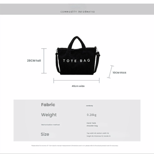 Sac bandoulière grande capacité pour femme, sac à main de luxe, de haute qualité et tendance, logo personnalisé, à porter à la main - Product Image 4