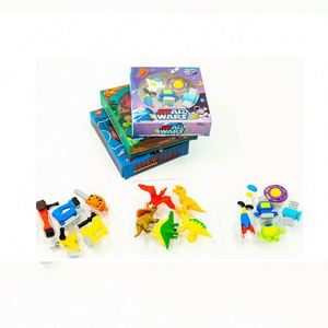 Gommes à effacer en caoutchouc TPR en forme de tigre 3D mignonnes pour enfants, en vrac, promotionnelles - Product Image 3