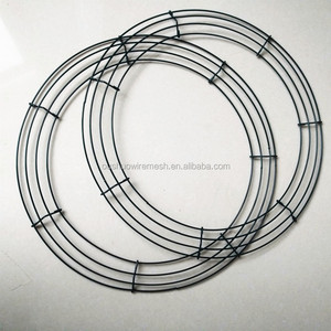 Giáng sinh vui vẻ 16inch dây kim loại Vòng Hoa khung trang trí làm việc nhẫn cho cửa treo giáng sinh trang trí - Product Image 4