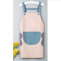 Tablier de cuisine de barre de produit de promotion avec des tabliers de taille de poches de Logos pour la serveuse uniforme servant le tablier imperméable de cuisine