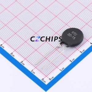 Termistor NTC 3D-15, Componente de Montaje en Orificio (THT), P=7.5mm, Resistencia 3Ohm 2600K 7A - Product Image 1