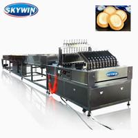 Déposeur automatique de biscuits aux pépites de chocolat industriel manuel, machine à fabriquer des biscuits, machine à remplir de chocolat, machine à biscuits
