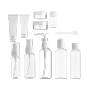 Leeres Travelingl-Flaschen set Toiletten artikel Reise größe Behälter Portable Tube Lotion Sprüh flasche Verpackungs flaschen set