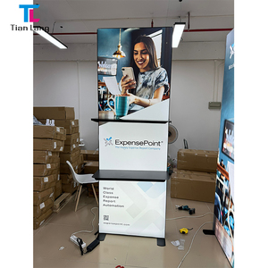 Exhibidores Modulares con Cajas de Luz, Marco de Aluminio de 2 Caras, Caja de Luz LED Publicitaria para Stands de Ferias Comerciales - Product Image 2