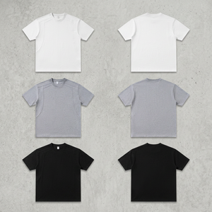 Camiseta de gran tamaño 2026, novedad de verano, diseño retro americano de desestructura, top sencillo de manga corta - Product Image 2