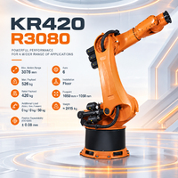 Robot industriel KUKA KR420 R3080 à 6 axes, charge utile élevée, 420 kg, portée de 3076 mm, IP65, pour la manutention et la palettisation