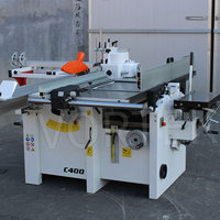 C300 Vortek 3kw moteur rabot à bois épaississeur 5 fonctions multi-usage panneau en bois massif combinaison de coupe Machine à bois longue